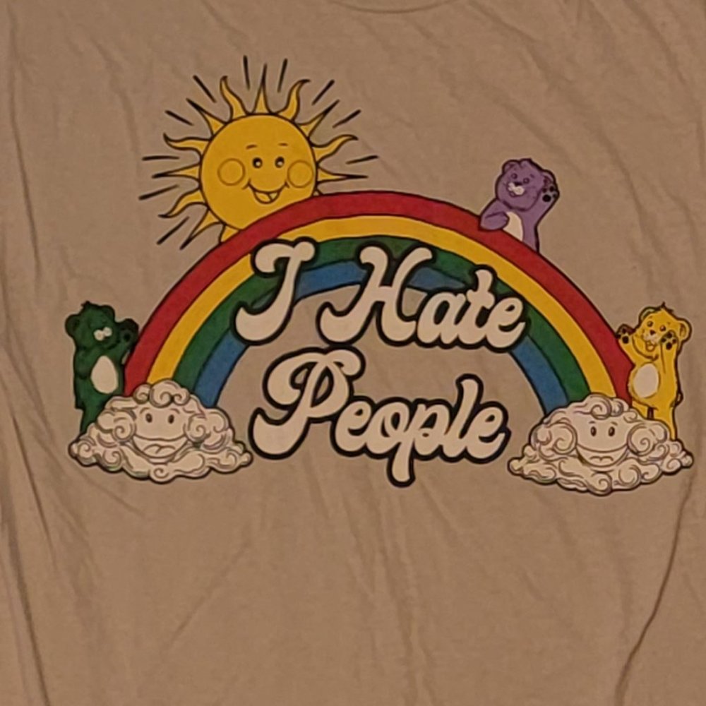 Warrior 12 I Hate People Shirt